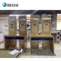 RECHI Présentoir de magasin d'alcool Design Baijiu Présentoir Étagère Comptoir d'esprit Table Vitrine de présentation du vin pour le vin de luxe