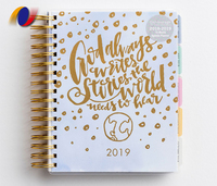 Agenda personnalisé à spirale 2026 – Impression sur mesure et design personnalisé