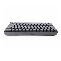 Clavier USB filaire à 61 touches avec interrupteur magnétique Clavier virtuel Rétroéclairage RVB Clavier mécanique pour jeux pour ordinateur portable
