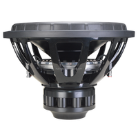Subwoofer de voiture 18 pouces 5000W RMS haute puissance 45mm Xmax 99dB double 2 ohms N40H néodyme pour compétition SPL 18100-039T