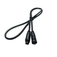 Connecteur M12 Aviation étanche mâle et femelle 2-8 broches en cuivre 3P pour câble d'alimentation