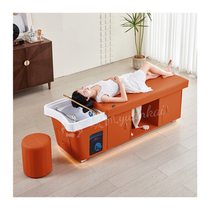 Giường gội đầu trị liệu Spa Thái Lan, hệ thống tuần hoàn nước, dành cho salon làm đẹp, tiệm cắt tóc, massage đặc biệt, giường massage Headspa - Product Image 3