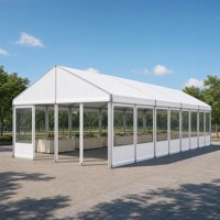 Tenda per Eventi con Struttura in Alluminio a Campata Libera per Mostre, Ricevimenti e Attività Commerciali