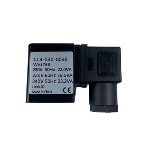 Bobina de Válvula Solenoide 113-030-0028 24V DC 15.0W de Cobre Puro para Válvula de Agua - Product Image 1