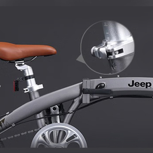 Vélo pliable pratique équipé d'une fourche avant spéciale en acier au carbone, vélo <span class=keywords><strong>pliant</strong></span> robuste et résistant aux chocs pour hommes et femmes - Product Image 6