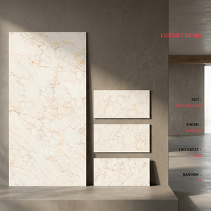 Luca Grey European Stone Style Glazed Porcelain Tiles 600x1200mm <b>Rustic</b> Finish for Indoor Outdoor Floors - Product Image 3