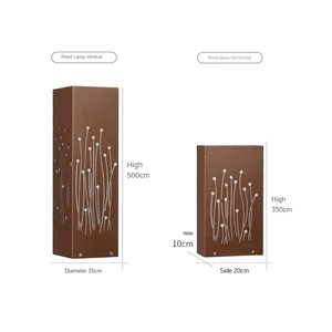 Lámpara de Jardín LED 4100K Personalizada, Nuevo Diseño, de Aluminio para Exteriores, para Hoteles y Villas, con Clasificación IP65 - Product Image 3