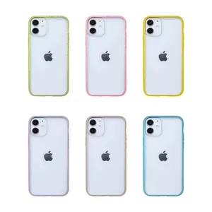 TENCHEN – coque de téléphone transparente en plastique recyclé biodégradable écologique pour IPhone 11 12 13 14 15 Pro Max