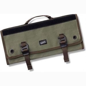Free sample Knife Roll Bag <b>Camping</b> Picnic Chef Tool Pouch Portable Kitchen Knife <b>Storage</b> Bag Canvas Knife Roll Pouch - Product Image 4