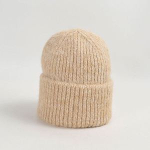 2024 Autumn Winter Vintage Fashion Women Outdoor Casual Dress Mixed Colour Melange Woolen Beanie <b>Hats</b> - Product Image 2