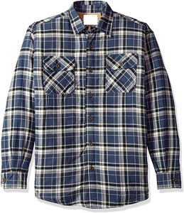 <span class=keywords><strong>Surchemise</strong></span> doublée polaire pour hommes Veste chemise non pliée doublée douce - Product Image 2