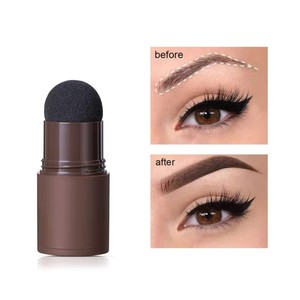 Kit de tampon à sourcils imperméable multicolores, ensemble de sourcils, outil de maquillage pratique pour les débutants en maquillage - Product Image 2