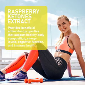 Source of Antioxidants Raspberry Ketones <b>Supplement</b> Capsules Hypromellose Fat Metabolism Raspberry Ketone Capsules - Product Image 3