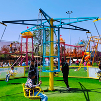 Aire de jeux extérieure non motorisée populaire Kids Non Electricity Fun Park Project Amusement Park Equipment à vendre