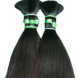 Lots de Cheveux Indiens Bruts de Luxe 100% Cheveux Humains Vierges Noirs Naturels pour Tissage – Fournisseur de Cheveux à Vendre - Product Image 1