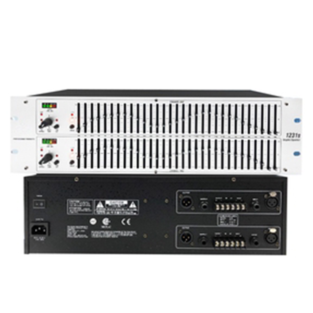Dbx 1231S Dual Channel 3U 31 Band Equalizer for Audio Equipment