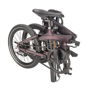 Bicicleta Eléctrica Plegable Naicisports de 20 Pulgadas con Marco de Fibra de Carbono, Motor Central sin Escobillas, Batería de Litio, 7 Velocidades, Frenos de Disco, para Desplazamientos Urbanos - Product Image 4