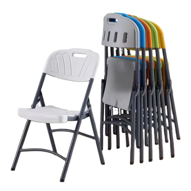 Hotel dining outdoor commercial school furniture folding plastic student study chair