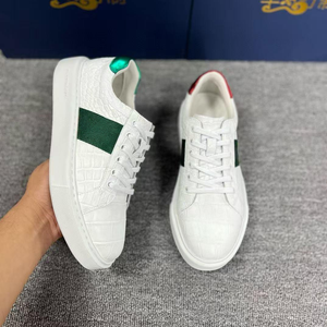 Zapatillas Blancas Casuales para Parejas, Transpirables y Cómodas, de Cuero Genuino para Verano, Invierno y Primavera - Product Image 3