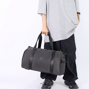 Custom Logo Unisex Outdoor Travel Sports Bags Portable Fitness <b>Storage</b> Bag Large Capacity Luggage Bags - Product Image 3