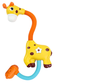 Juego de 3 Juguetes de Baño para Bebés, Recargables, de Plástico ABS, con Forma de Jirafa, Rociador de Agua, Bomba de Agua, Juguete para el Baño - Product Image 3