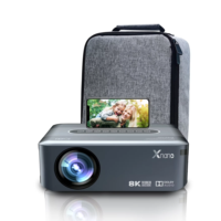 Vente chaude Xnano X1 4K projecteur intelligent Quad Core Android 9 5G WIFI LED 8K vidéo Full HD 1080P projecteur de cinéma maison