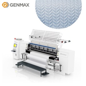 Meilleure machine à coudre à point noué multi-têtes à crochet rotatif, machine à matelasser industrielle et commerciale pour matelas et textiles de maison - Product Image 1