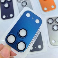 Protection d'objectif d'appareil photo en verre trempé anti-rayures pour iPhone 17 18 Pro Max 17 Air, film de protection métallique pour objectif