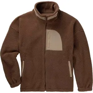 Klassiek Design Fleece Jack Van Hoge Kwaliteit Fleece Jack Met Ritssluiting