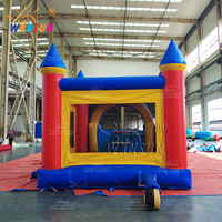 Winsun Château Gonflable Glissade Combinée en PVC de Haute Qualité Certifié CE, Ignifuge, Étanche, Facile à Installer, Personnalisable