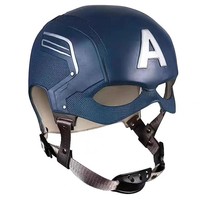 Nouveau Style 1:1 Amérique Masque Cosplay Avengers Jouet Décoration Périphérique Capitaine Américain Casque