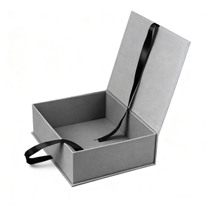 تخزين مجوهرات الذكرى السنوية لحفلات الزفاف عيد الميلاد عيد الحب إغلاق مغناطيسي صناديق هدايا عيد الميلاد الرمادي عشية عيد الميلاد - Product Image 5