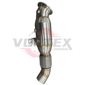 Tubo de Escape de Alto Flujo Vortex de Acero Inoxidable 304 para BMW B58 3.0T M340i M240i G20 G42 2019-2025 con Protector Térmico Sin Advertencia de Lámpara (CEL) - Product Image 1