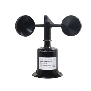 Renke 3-Achsen-Anemometer Wind geschwindigkeit messung 3-Tassen-Windgeschwindigkeitssensor aus Polycarbonat