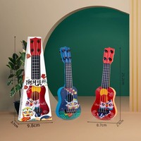 Hot Sale Kids Vintage Early Education Musical Instrument Playing Guitar Beginner Boy Girl Toys Mini Ukulele Guita