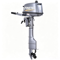 Moteur hors-bord 2 temps 6 CV 103cc 1 cylindre, robuste et haute efficacité, pour bateaux de pêche et de plaisance – Fabrication sur mesure à prix compétitif