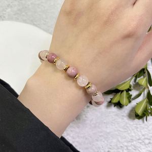 Pulsera de Piedra Natural con Cuentas de Vidrio Coloridas, Vitalidad y Fuerza de Vida, Fabricante Verificado, Opción de Envío Seguro - Product Image 3