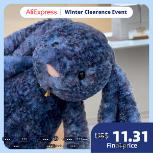 Jelly Catezbaby Uk - Muñeco de conejo adorable de algodón PP, peluche corto súper suave, Velo Hopps Conny <span class=keywords><strong>Bos</strong></span>, cara de tigre de paja rizada - Product Image 3