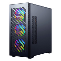 Gabinete de PC con Vidrio Templado para Configuración de Gaming Completa con PC
