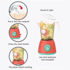Licuadora Eléctrica de Juguete para Niños, Electrodoméstico de Cocina Realista, Máquina de Jugos con Luz y Música - Product Image 4
