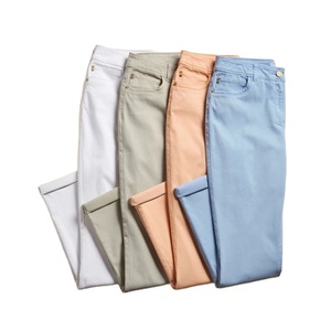 Pantalon chino extensible coupe classique, pantalon de golf décontracté, mélange de coton, pour le bureau, les voyages, le quotidien, vêtements décontractés élégants et confortables - Product Image 6