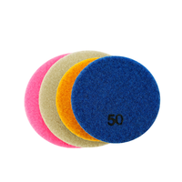 Tampons de polissage diamantés à liaison résineuse haute densité 3/4 pouce 10 mm d'épaisseur Utilisation humide/sèche pour granit et marbre
