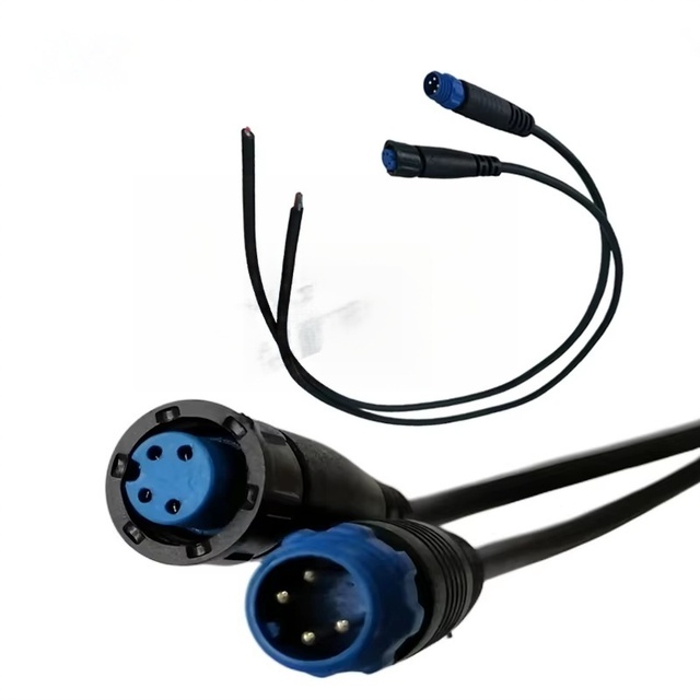 High Flex M8 Shielded Connector Cable 3/4 Pin Male/Female Right Angle/Double Ended for Sensor Camera