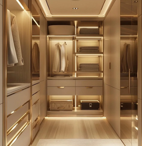 Armarios con pantalla táctil LED con recordatorios <span class=keywords><strong>de</strong></span> cuidado <span class=keywords><strong>de</strong></span> la ropa para dormitorios principales <span class=keywords><strong>de</strong></span> lujo y gestión inteligente <span class=keywords><strong>de</strong></span> armarios - Product Image 2