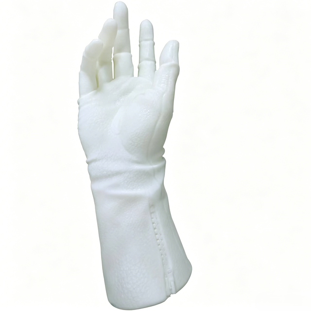 Industrial 3D Printing Rapid Prototyping, Realistic SLA/SLS 3D Printed Hand Model for Film Prop, Medical, Fashion Design