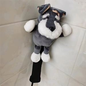 Housse de club de golf unisexe personnalisée avec tête d'animal amusante en peluche et coton, logo brodé, rembourrage en coton PP - Product Image 5