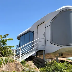 Home Capsules Modular Houses Modern Prefabricated Space Capsule House