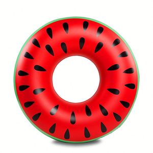 Anillos Inflables de Sandía Roja de PVC al por Mayor, Accesorios para Piscina, Logotipo Personalizado - Product Image 1