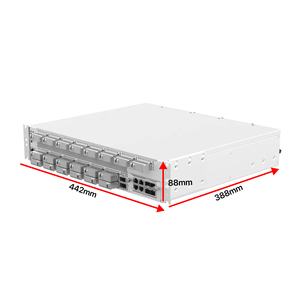 <span class=keywords><strong>Switch</strong></span> Óptico de Núcleo a Color Tipo Caja Ultra-Denso de 1000Mbps y 20 SFG Gigabit, Administrado por Web, Directo de Fábrica, con SNMP, QoS y Capacidad de 38.4T - Product Image 6
