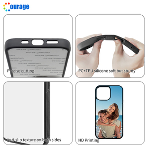 PC+TPU Material Black <strong>Custom</strong> <strong>Printing</strong> Blank Sublimation <strong>Phone</strong> <strong>Case</strong> 2D Blanks Sublimation <strong>Cell</strong> <strong>Phone</strong> <strong>Cases</strong> with Aluminum Sheet - Product Image 5